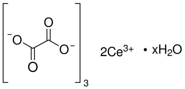 Cerium Oxalate Hydrate Chemical Structure